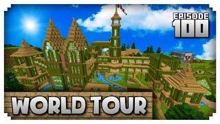 Let's Play Minecraft PE - Ep.100 : World Tour + Download