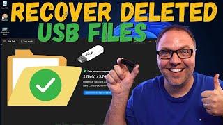 How to Recover Deleted Files From USB (FREE up to 500MB)