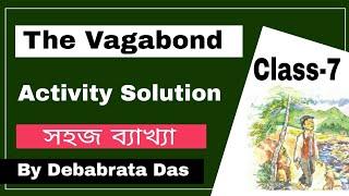 The Vagabond Class VII Activity Solution(Activity 1-12)