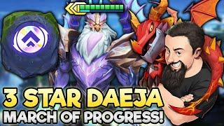 3 Star Daeja - March of Progress is OP!! | TFT Uncharted Realms | Teamfight Tactics