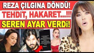 Hadise ile mesajları ifşa olan Reza Zarrab çıldırdı! Seren Serengil gereken cevabı verdi!