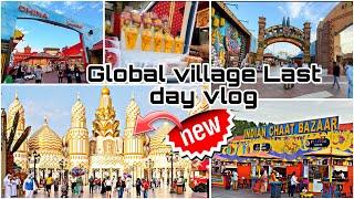 [4k] Global Village Dubai Last Day Vlog | Full Walking Tour In China & Thailand | 2024