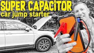 Supercapacitor Portable Battery Car Jump Starter | DOES IT WORK ? 