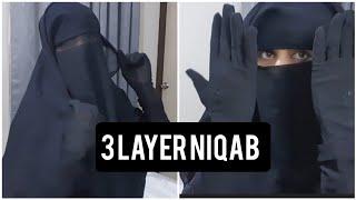 How To Wear 3 Layer Niqab ?/Eye Coverage.