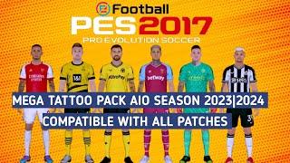 PES2017 |NEW MEGA FACEPACK 2023 |COMPATIBLE WITH ALL PATCHES