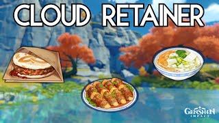 Offer up food to Cloud Retainer | Genshin Impact