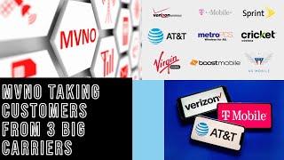 MVNOs Taking Customers Away from Big Carriers// Big Problem