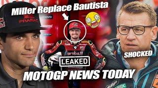 EVERYONE SHOCKED Finally Ducati CONFIRMED Miller Replace Bautista WSBK 2025, KTM BOSS BIG SHOCKED