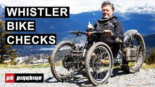 9 Bike Checks From Whistler Bike Park Opening Day 2022 | Daily Driver Bike Checks