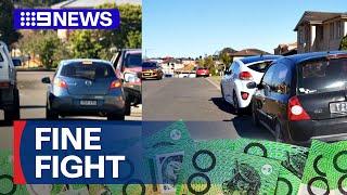 Residents living on narrow roads fined for parking on the kerb | 9 News Australia