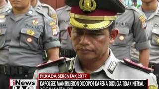 Seorang Kapolsek di Jogja dicopot dari jabatannya karna tidak netral - iNews Pagi 08/11