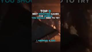 top best shooting games for mobile || #shorts