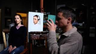 Marc Dalessio's Minute Painting Video #4: Using the Mirror.