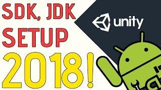 Unity Tutorial - How to Set up the Android SDK, JDK (Fix Included) ~ 2018!