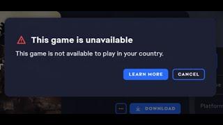 Fix Error This Game Is Not Available To Play In Your Country When Installing EA Play games(Xbox App)