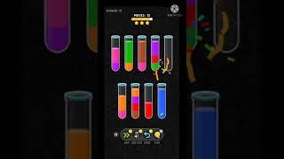 Color water sort 3D game level 13