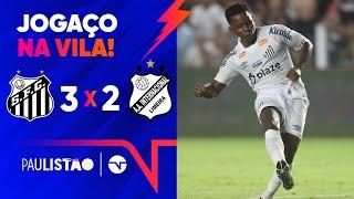 CAZARES MARCA NO FIM, SANTOS VIRA E GARANTE SEGUNDA COLOCAÇÃO GERAL! SANTOS 3 X 2 INTER DE LIMEIRA