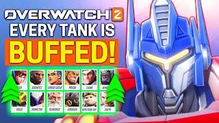 Overwatch 2 Just BUFFED EVERY Tank Hero... Mid-Season 11 Patch