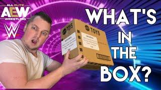 Ripping a chase? AJWF Unboxing a mystery wrestling figure box!