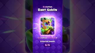 EVOLUTION DART GOBLIN GUIDE IN CLASH ROYALE! #clashroyale #shorts