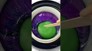 Satisfying wax melt down #waxbeads #wax #hardwax #hairremoval #asmr #yeelen #waxing #waxingkit