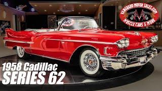 1958 Cadillac Series 62 Convertible For Sale Vanguard Motor Sales #7060