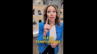 3 SLEEP TEMPERATURE TIPS️ #SHORTS #SLEEP #TEMPERATURE