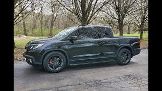 2018 Honda Ridgeline Black Edition, Lowerd ,bed cover , 20 inch wheels and more walk around