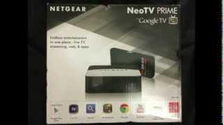 Netgear NeoTV Prime with Google TV