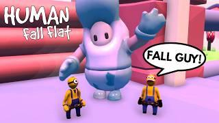 MINIONS MEETS FALL GUY in HUMAN FALL FLAT