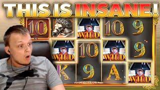 GREAT WIN! - Napoleon Slot GOES NUTS in the Bonus!!