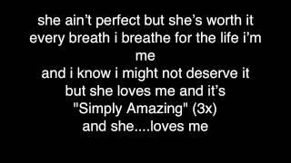 Trey Songz- Simply Amazing (Lyrics) 