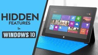 Top 10 Hidden Windows 10 Features!