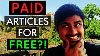 How to read paid articles for free? (100% Working 2024!!)