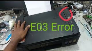 Canon pixma G2010.2012 all type model canon printer Error E03 full solution in hindi