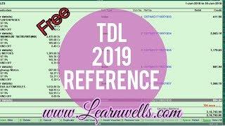 Tally ERP 9 GST | TDL 2019 | With Invoice Number in Ledger Display