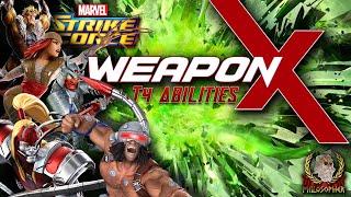 Weapon X Team Building Guide - T4s, ISO, and More! - Marvel Strike Force - MSF