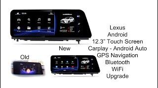 Mekede Screen Upgrade for Lexus with Android, Unboxing, Installation. 1 of 2