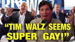 “What’s With Tim Walz Always Doing Jazz Hands?” – Tucker Carlson (live “Rumble Time” show)