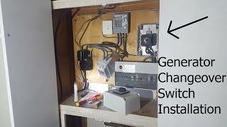 Generator Changeover Switch Installation and Test