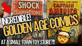 INCREDIBLE GOLDEN AGE COMICS AT A SMALL TOWN TOY STORE?!!