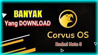 BANYAK YANG DOWNLOAD, Corvus OS 10.5 Official for REDMI NOTE 5 PRO/AI (WHYRED)