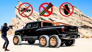 Incredible Bullet Proof Vehicle Rezvani Hercules 6x6 Amazing Inventions