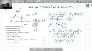 Edexcel A Level Pure Mathematics 2, summer 2019.Question 10. Solution. #alevel #maths #smythacademy