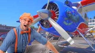 Blippi Learns About Airplanes For Kids | 1 Hour of Blippi Educational Videos For Toddlers | Blippi