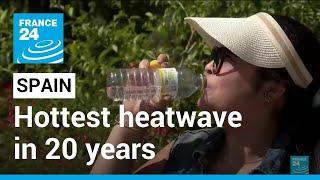 Spain swelters in hottest pre-summer heatwave for 20 years • FRANCE 24 English