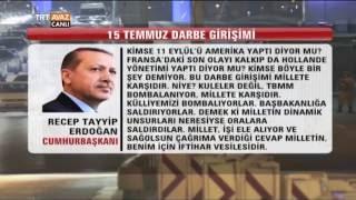 Cumhurbaşkanı Erdoğan'ın Darbe Teşebbüsüne Yönelik Açıklamaları - Dünya Gündemi - TRT Avaz