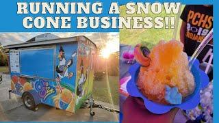 Concession Trailer Setup| Shaved Ice Busines| Start a Snowcone Business #snowcone #shavedice