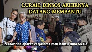 OMA METIA SENANG !! ALHAMDULILLAH AHKIRNYA CREATOR DAN APARAT GOTONG ROYONG MEMBANTU OMA METIA