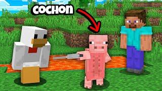 J'ai troll un Noob avec des Mobs WTF sur Minecraft..